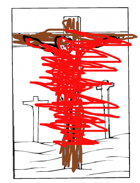 savior - Jesus colouring page